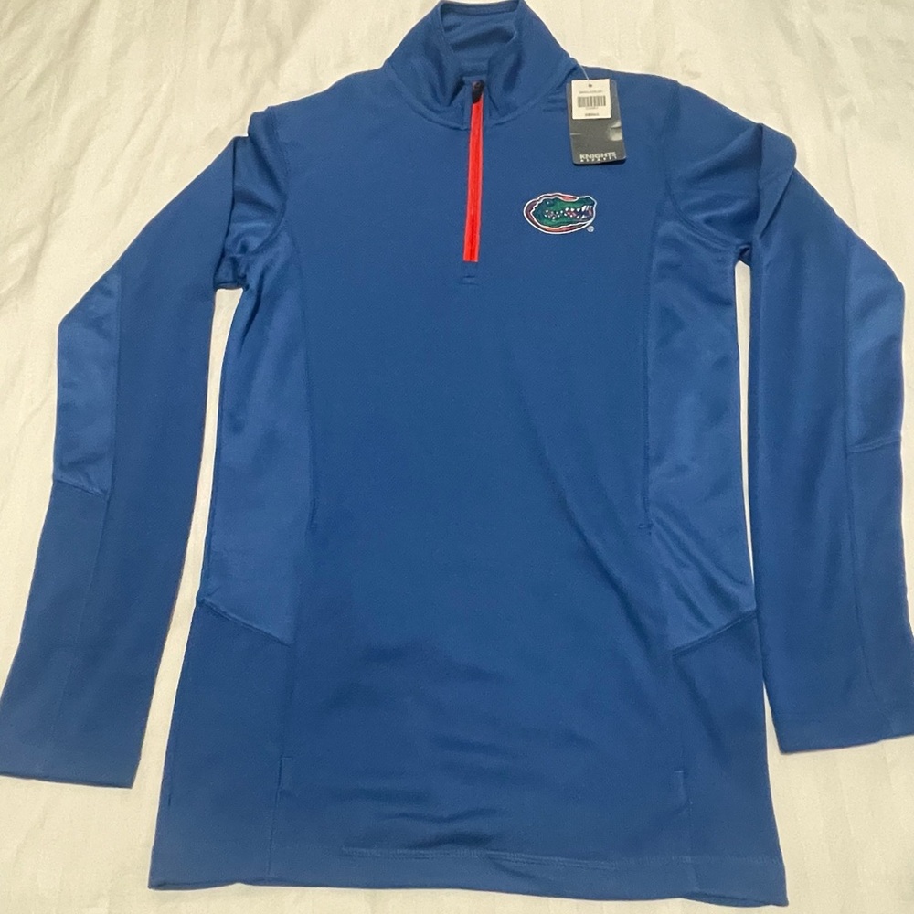 Men’s University of Florida Gators Blue Quarter Zip - Size Small - NWT